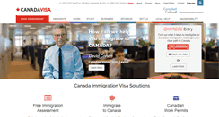 Desktop Screenshot of canadavisa.com